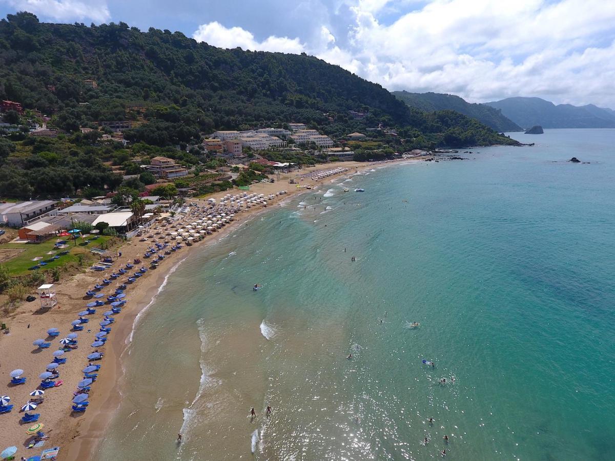Corfu Resorts Villas Pelekas Bagian luar foto