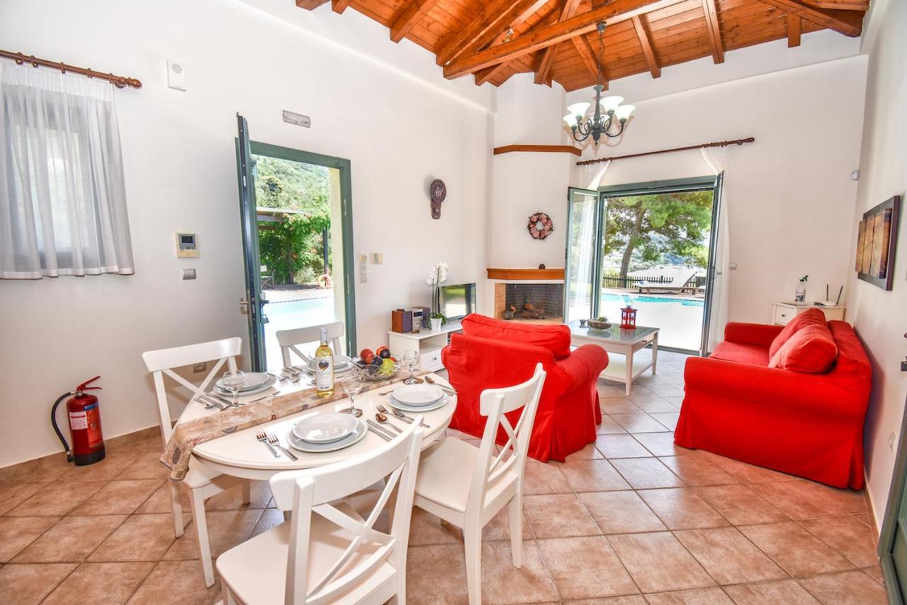 Corfu Resorts Villas Pelekas Bagian luar foto
