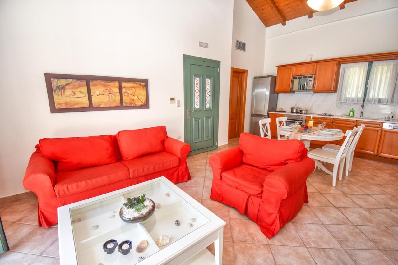 Corfu Resorts Villas Pelekas Bagian luar foto