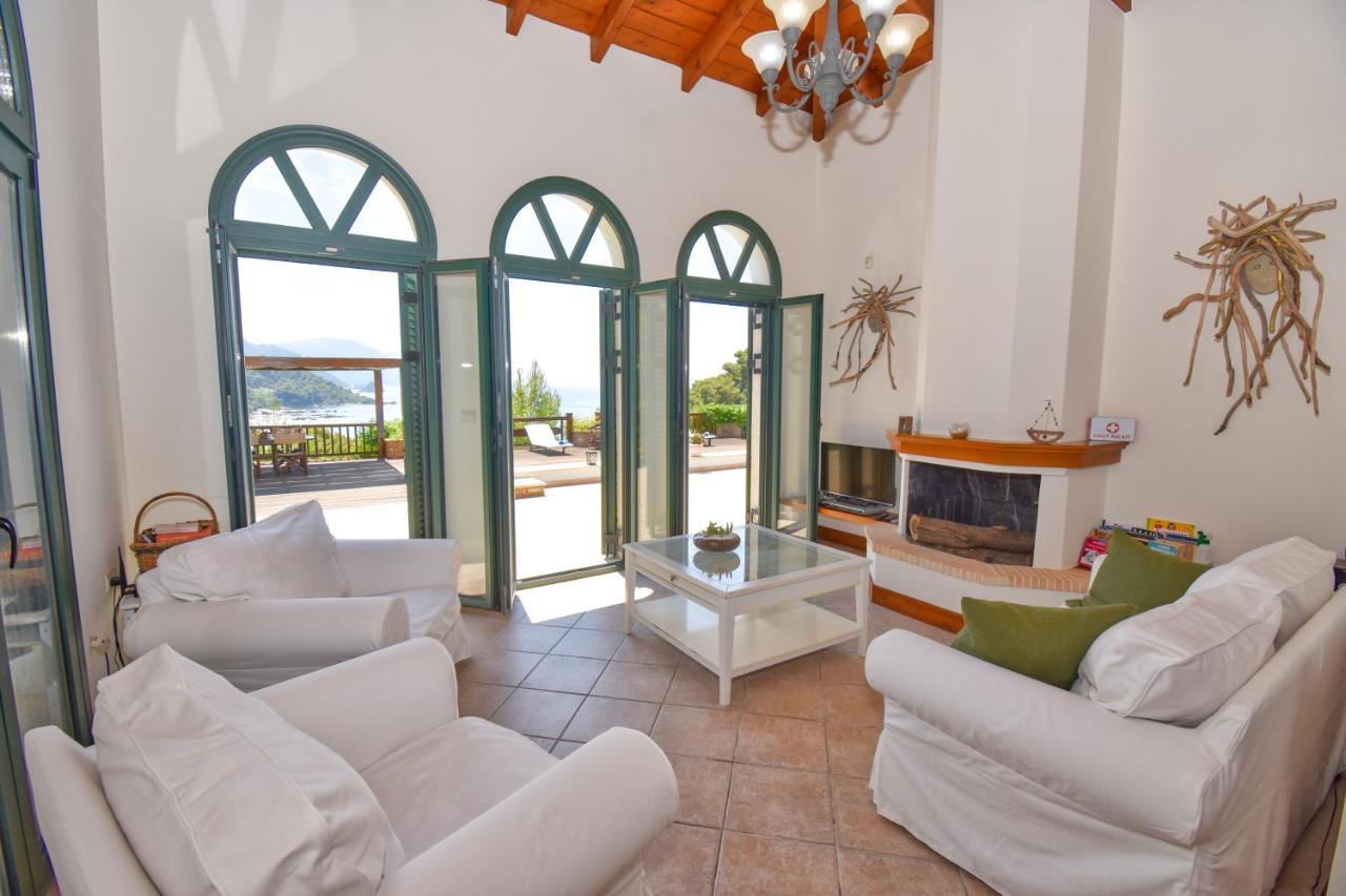 Corfu Resorts Villas Pelekas Bagian luar foto