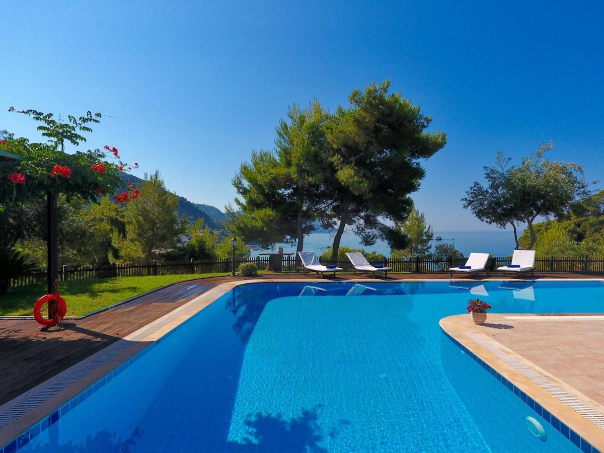 Corfu Resorts Villas Pelekas Bagian luar foto